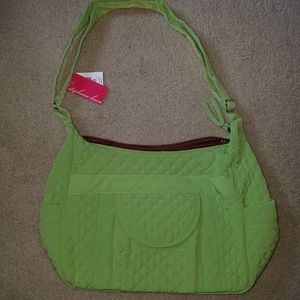 Stephanie Dawn Crossbody Cargo - Greenery - NWT